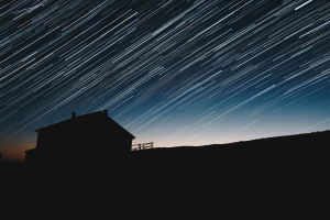 流星雨 星空 4K风景图片