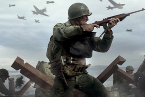 《使命召唤14:二战(Call of Duty:WW2)》3440x1440壁纸