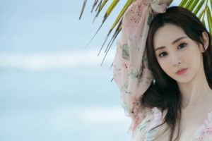 清爽美女于思琪3440x1440壁纸