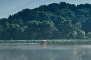 西湖美景 5760x1080三屏风景高清壁纸