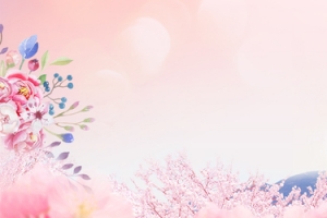 38女王节护肤品粉色花卉电商banner