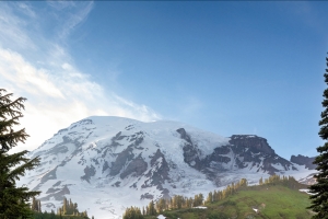 自然风景 高山流水瀑布4k手机高清壁纸图片