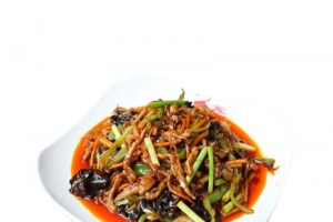 鱼香肉丝饭美味佳肴