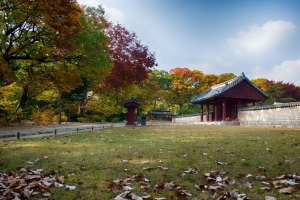 宝塔 寺庙 建筑 田野 围栏 树木 风景 4k壁纸 3840x2160