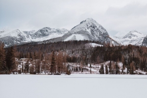 山脉 雪 冬天 风景 4k壁纸 3840x2160