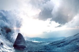 海浪风景大气摄影背景