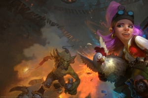 Hearthstone_ Heroes of Warcraft fan art 3440x1440壁纸