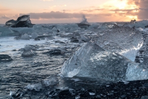 冰 海岸 大海 自然 4k壁纸 3840x2160