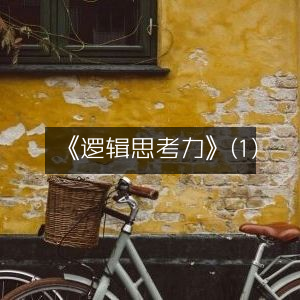《逻辑思考力》(1) | 增强个人能力的必读书籍