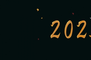 2025蛇年艺术字3440x1440带鱼屏新年壁纸