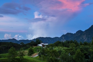 树木 丘陵 草地 山脉 天空 云 风景 4k壁纸 3840x2160