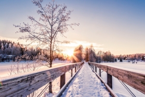 冬季唯美雪景高清电脑壁纸