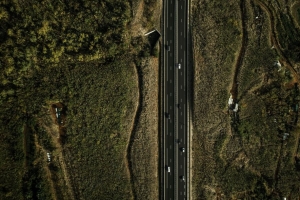 道路 鸟瞰图 土地 景观 4k壁纸 3840x2160