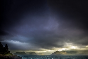 大海 天空 乌云 5K风景壁纸5140x5140