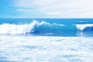 海浪,海水,海洋,天空,云,大海风景图片