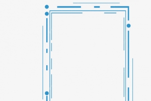 科技感边框免扣素材