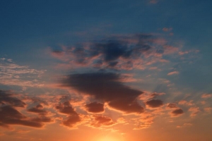 唯美的夕阳风景