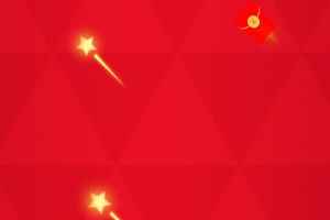 红色周年庆典金币金钱背景