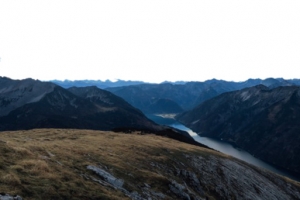 连绵山峦