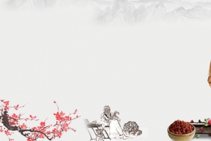 山药养生文艺简约中式banner