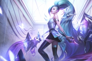 英雄联盟lol星籁歌姬 KDA ALL OUT 萨勒芬妮4k壁纸