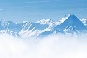 山 雪山 高山 雪地 高山